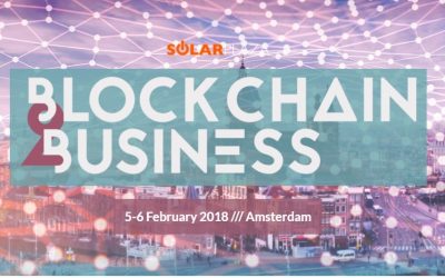 VPPlant uczestnikiem konferencji Blockchain2Business w Amsterdamie